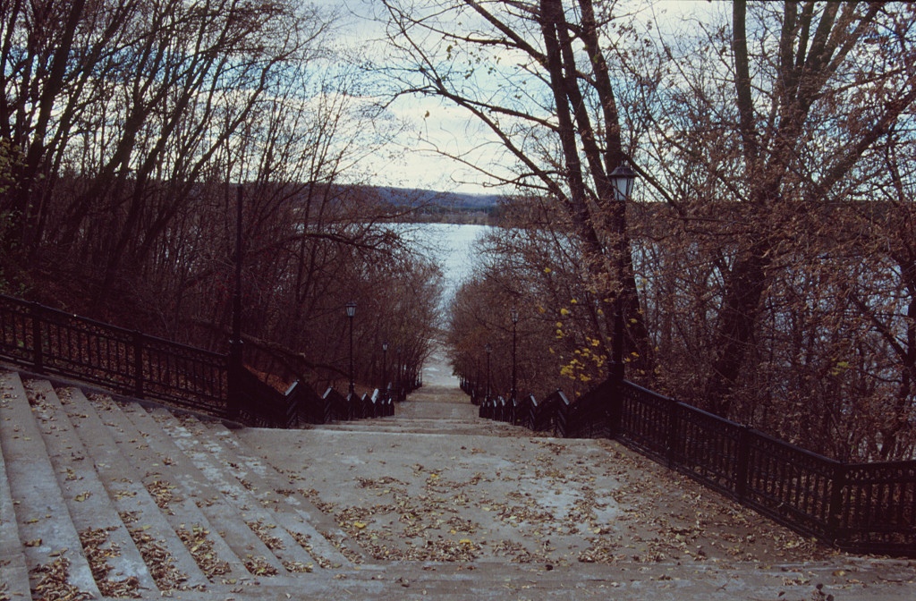 Ступеньки в осень.