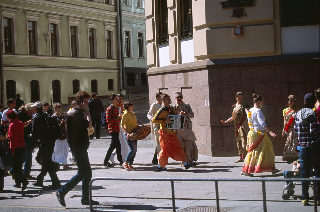 Кого только в Москве не встретишь
