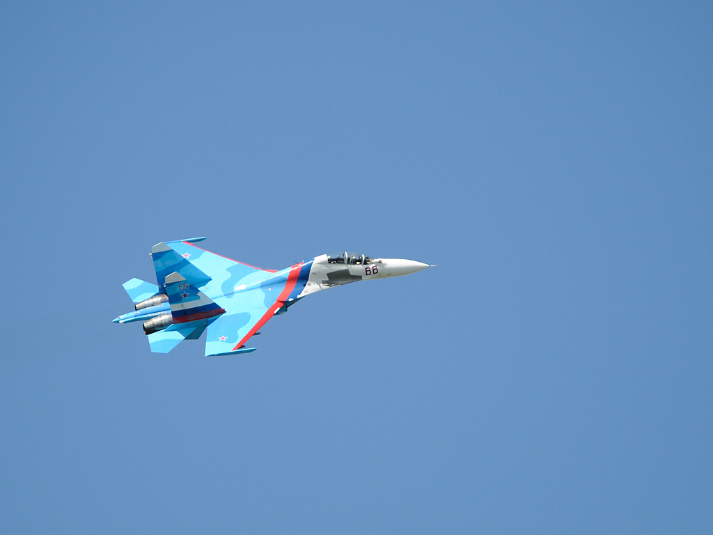 Су-27 из Липецка