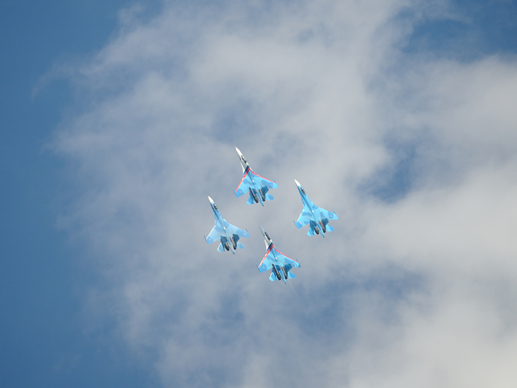 Су-27 из Липецка